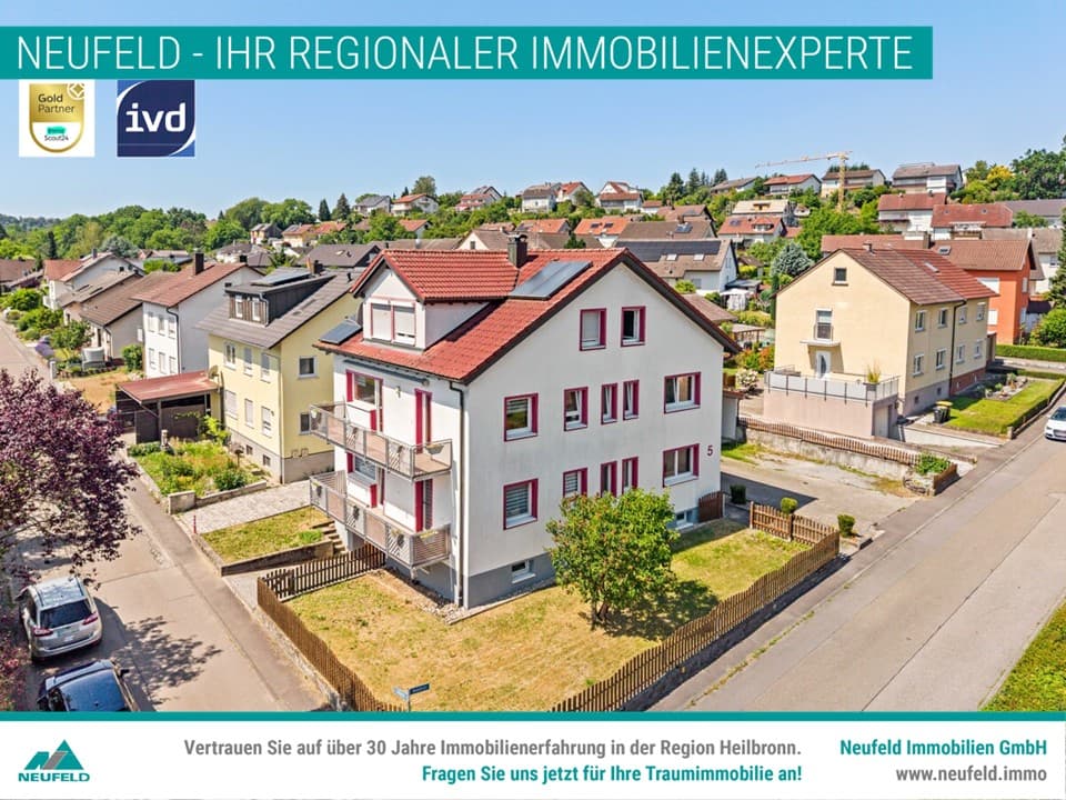 Liebevoll gepflegtes Dreiparteienhaus mit Wohlfühlcharakter zu verkaufen!