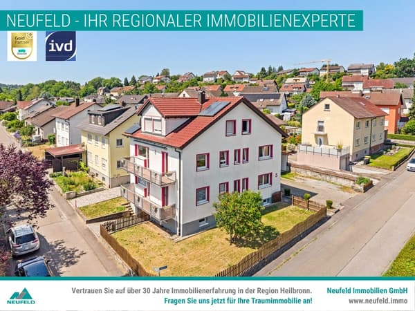 Liebevoll gepflegtes Dreiparteienhaus mit Wohlfühlcharakter zu verkaufen!