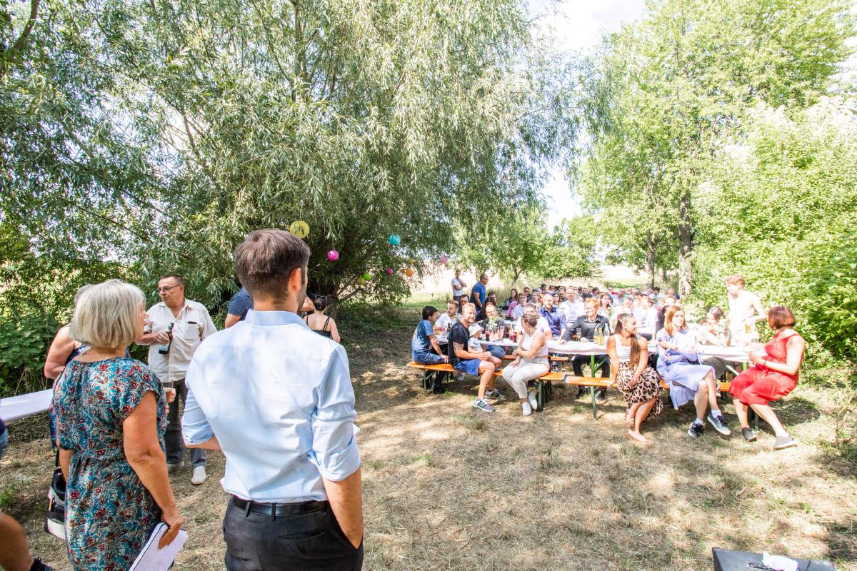 Sommerfest der Neufeld Gruppe mit dem gesamten Team