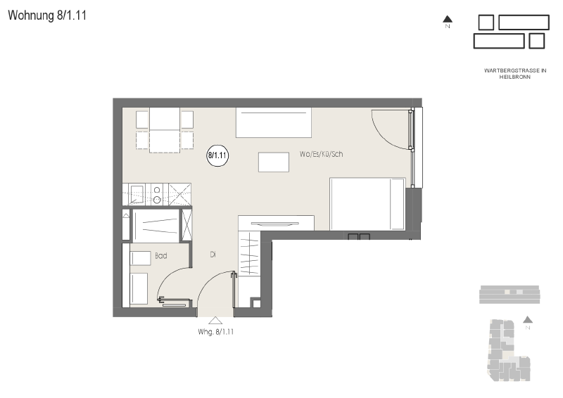 Wohnung Plan