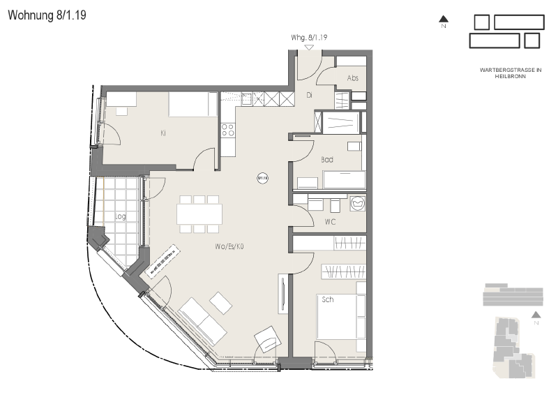 Wohnung Plan