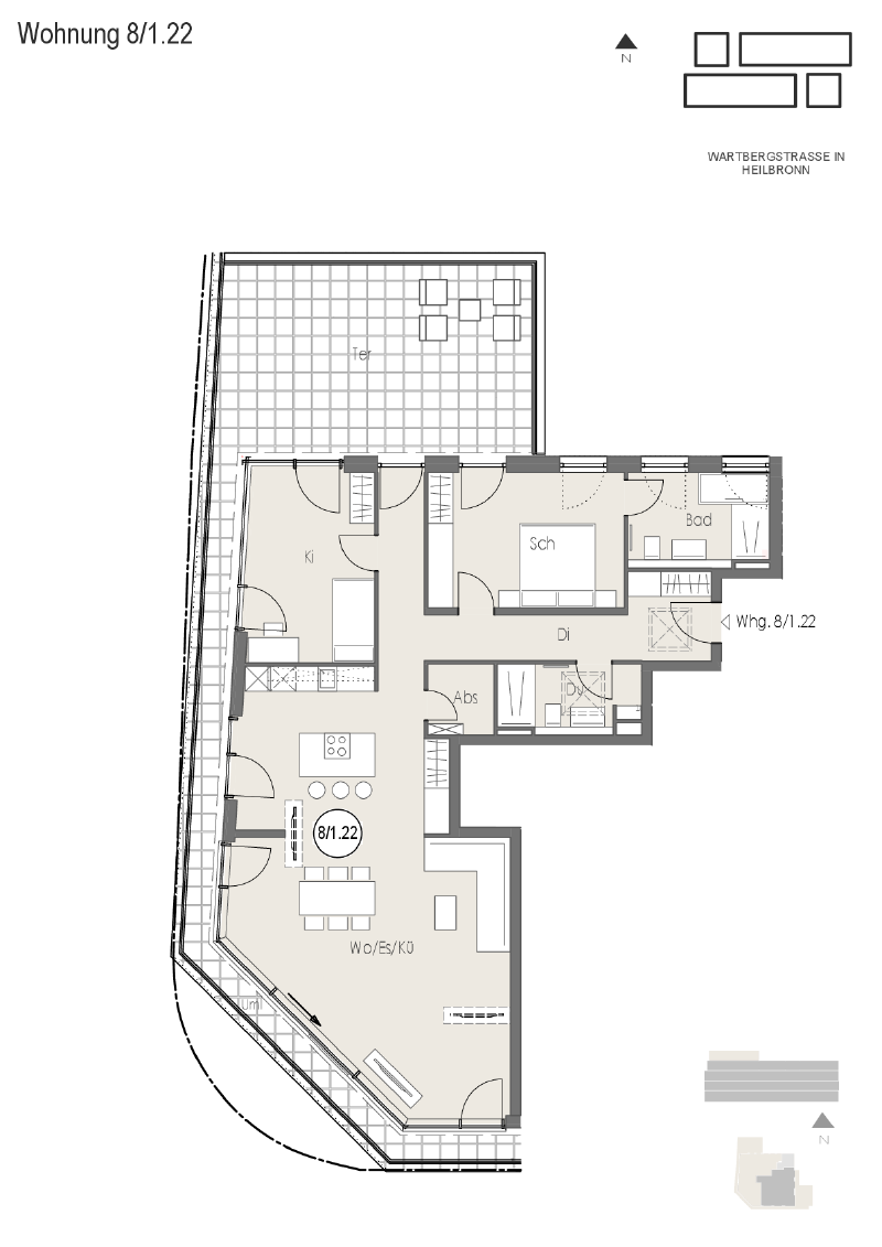 Wohnung Plan