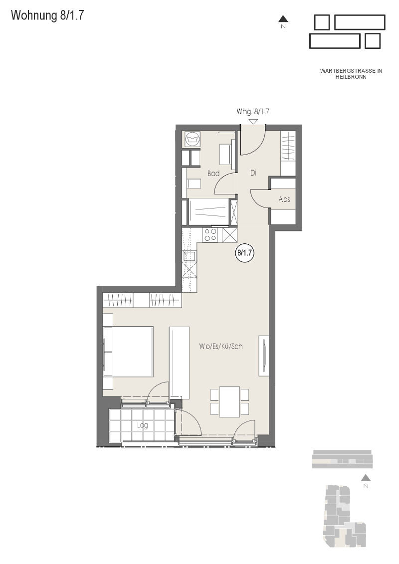 Wohnung Plan