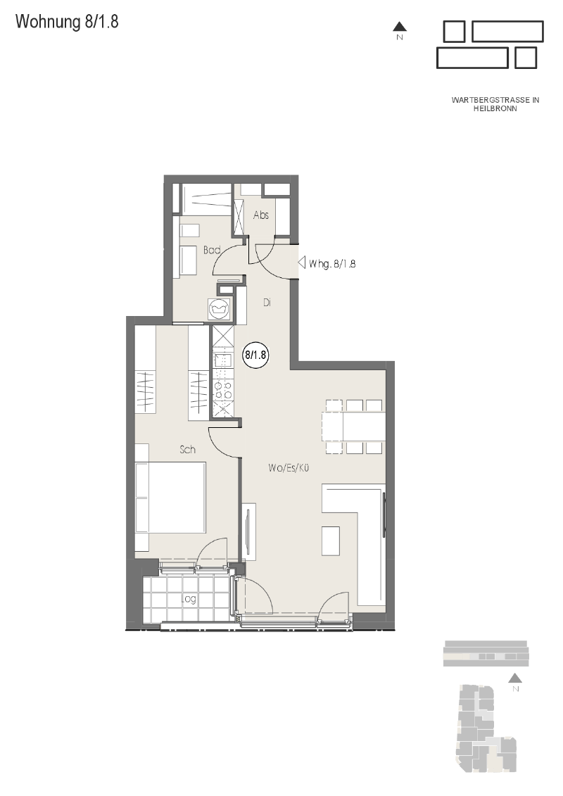 Wohnung Plan