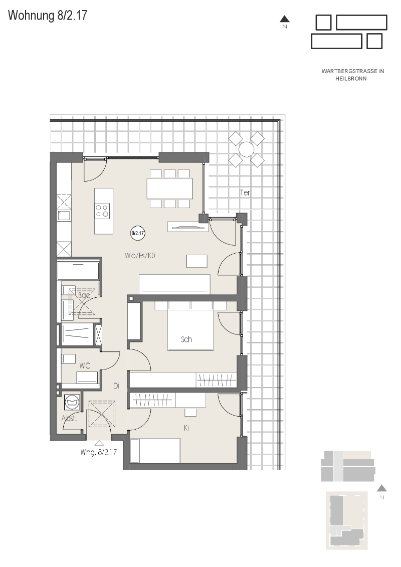 Wohnung Plan