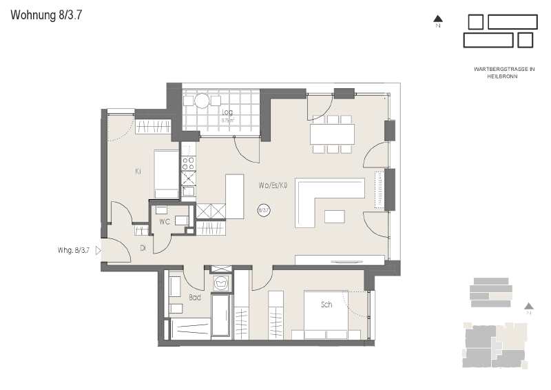 Wohnung Plan