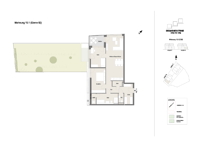 Wohnung Plan