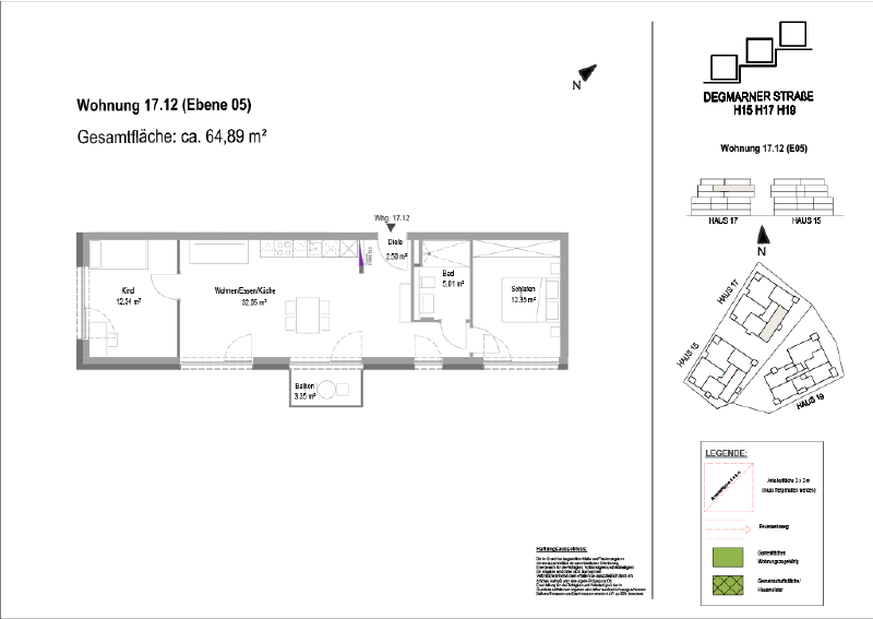 Wohnung Plan