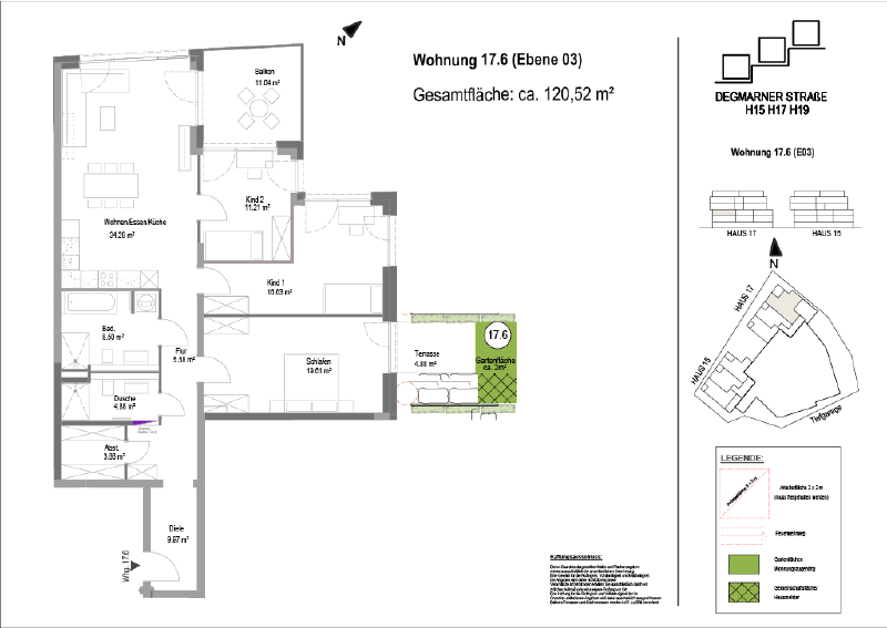Wohnung Plan
