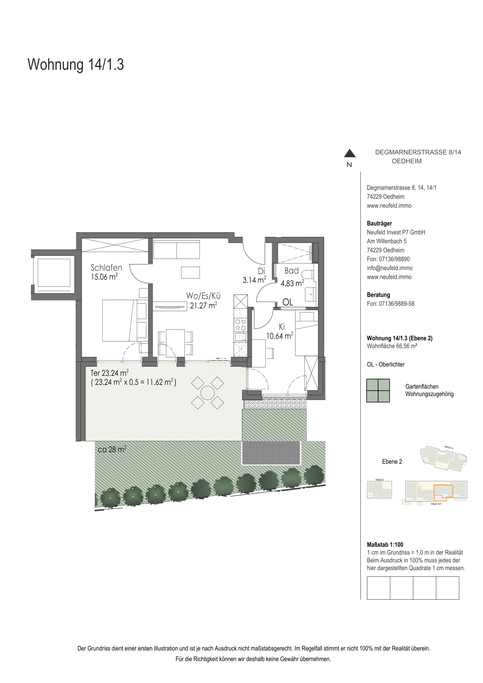 Wohnung Plan