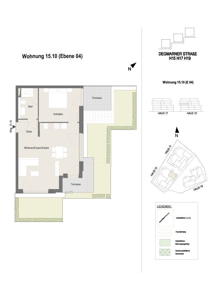 Wohnung Plan