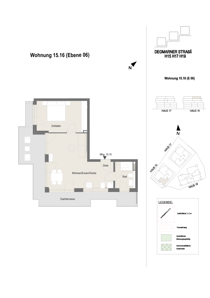Wohnung Plan