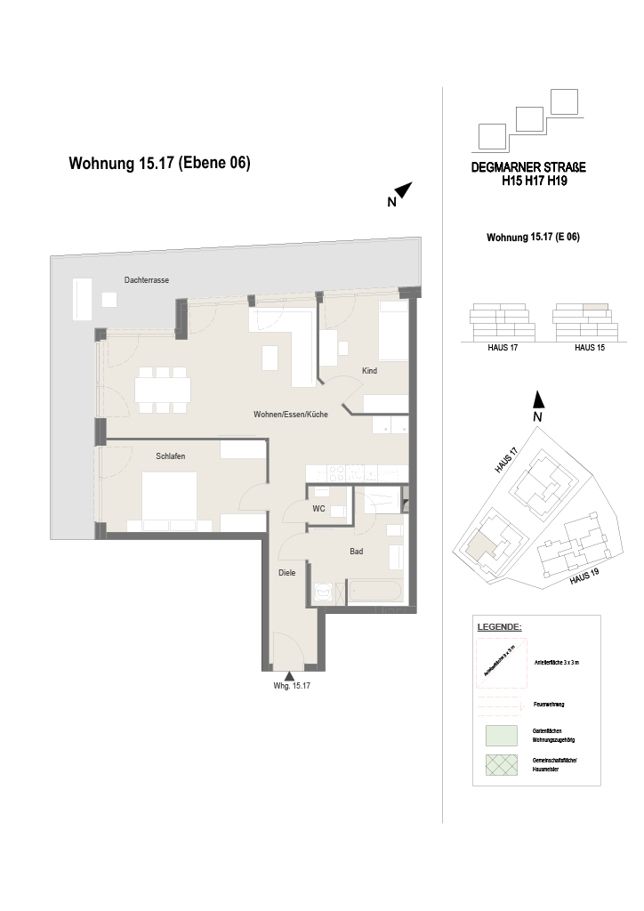 Wohnung Plan