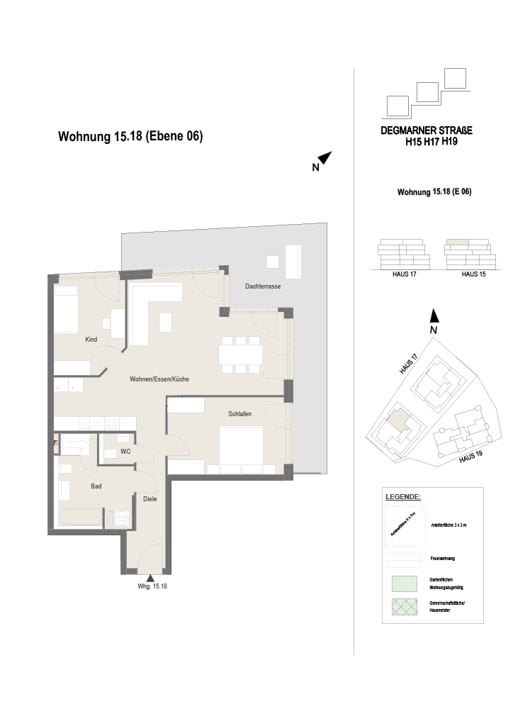 Wohnung Plan