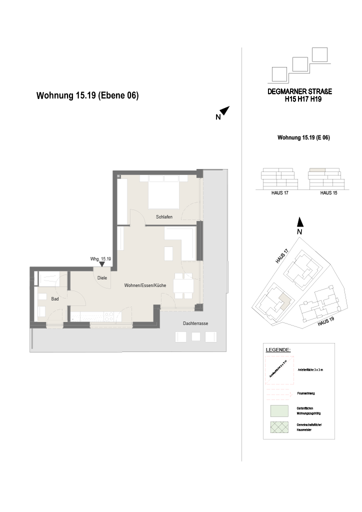 Wohnung Plan