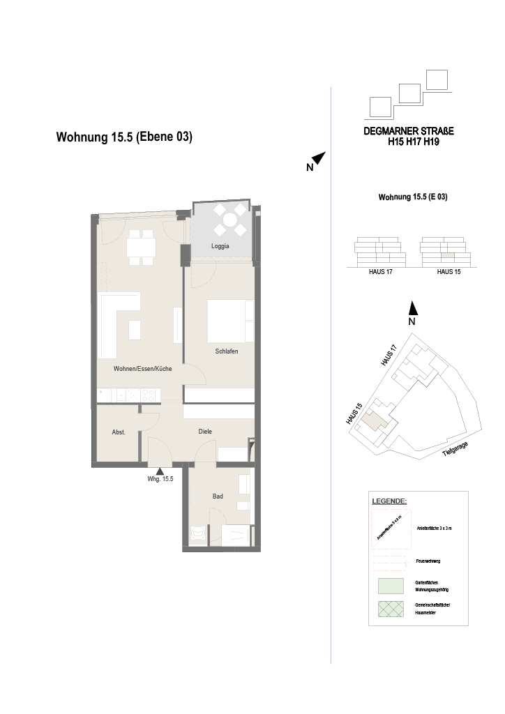 Wohnung Plan