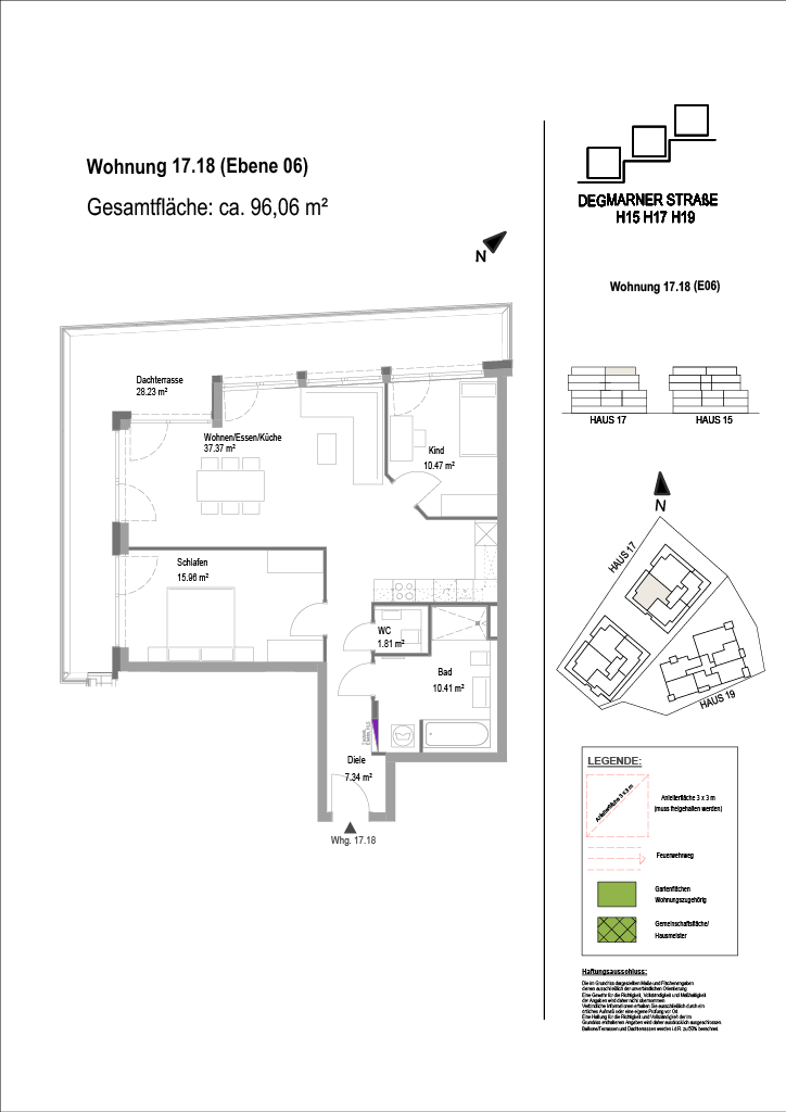 Wohnung Plan