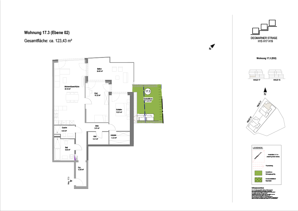 Wohnung Plan