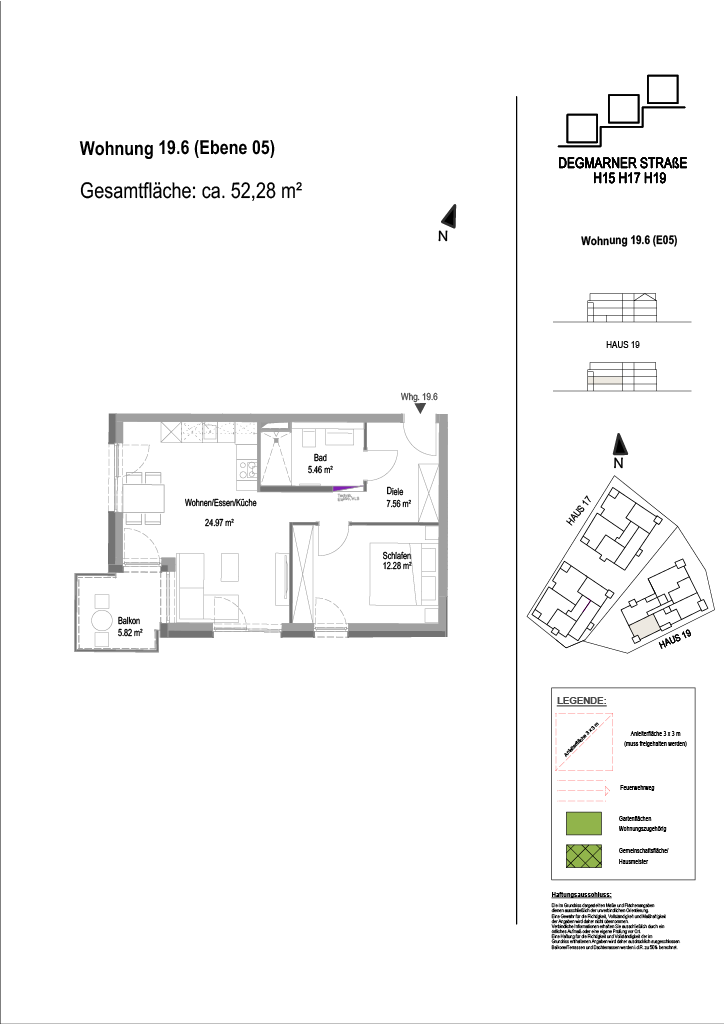 Wohnung Plan